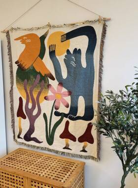 KZKплед欧美订单杉矶小设计毯挂众毯床洛毯毛沙发毯