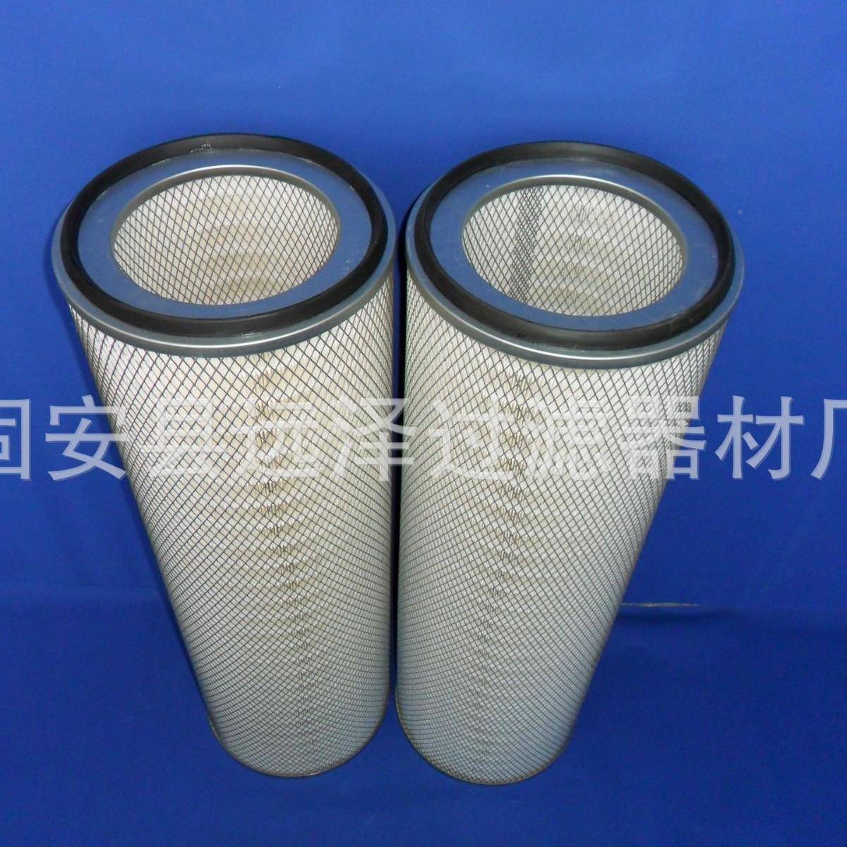 泽厂家业远工打按需定制磨、抛丸尘器除尘滤筒空气过滤集折叠滤芯