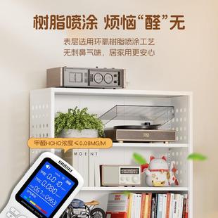 钢书架置物架儿童绘本背架202405-D多层落地书柜客厅制约带板简收