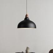 日式 餐厅吊灯设师复古餐桌灯简约现代艺509术原创意民宿木款 计风