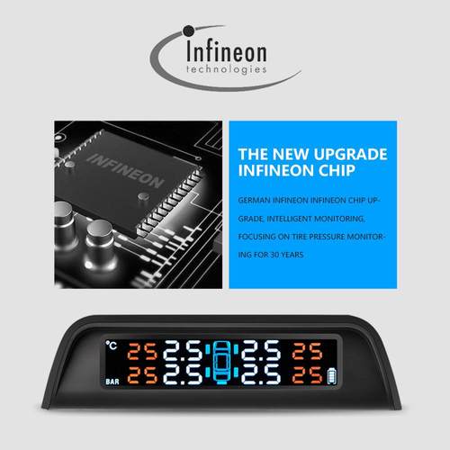 统内置太阳能线汽车胎压外监测系无TPMS置汽车79198高精度轮胎压