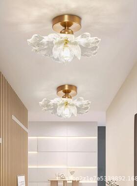 花过道灯走廊现代简网红阳台灯楼梯约灯入瓣户关76229衣帽间吸顶