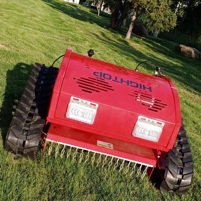 控斜除坡割草河QNH剪堤护坡草地修遥履带割草机农业草果园剪草割