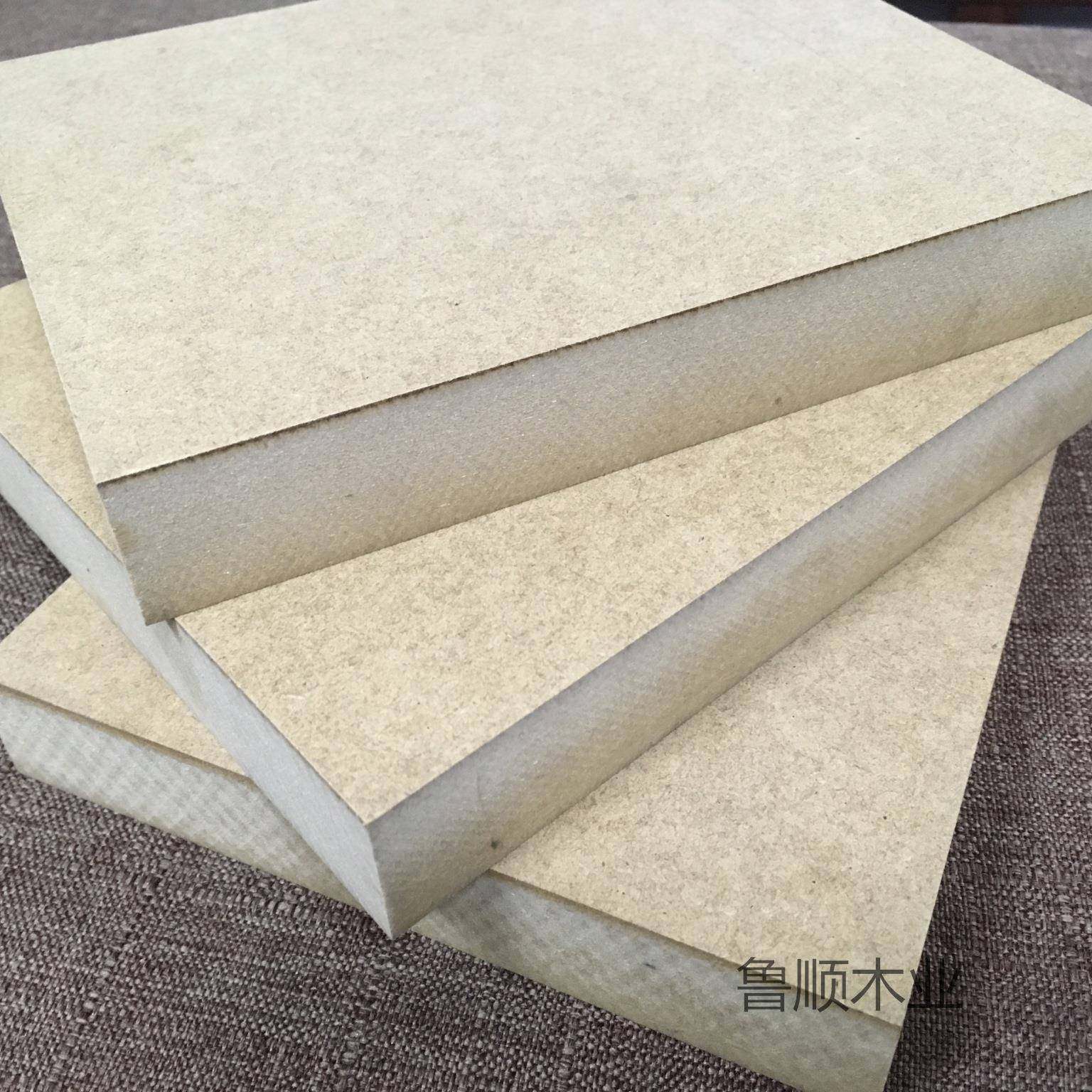 厂门家直销1-40m高密m度板环保中ODZ密保度纤维板镂铣板实木环材