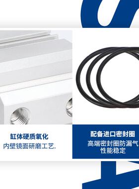 气缸大全小/气动薄型气缸SDA25170/5/32420型/50/63/80X10X1