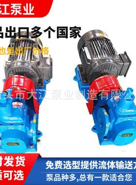 齿轮泵YCB2/0.6-圆弧齿轮泵移动式卸5泵AAX齿轮油增压泵油高温泵