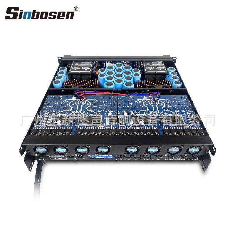 20纯Q级业功放舞台专大功率四路双18寸低音炮功放机后2DP-20Q350W