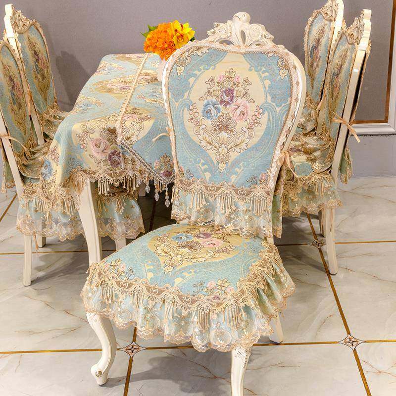 餐桌椅套欧式椅子套餐椅子套椅罩子垫防滑椅垫F766！7通用椅坐垫