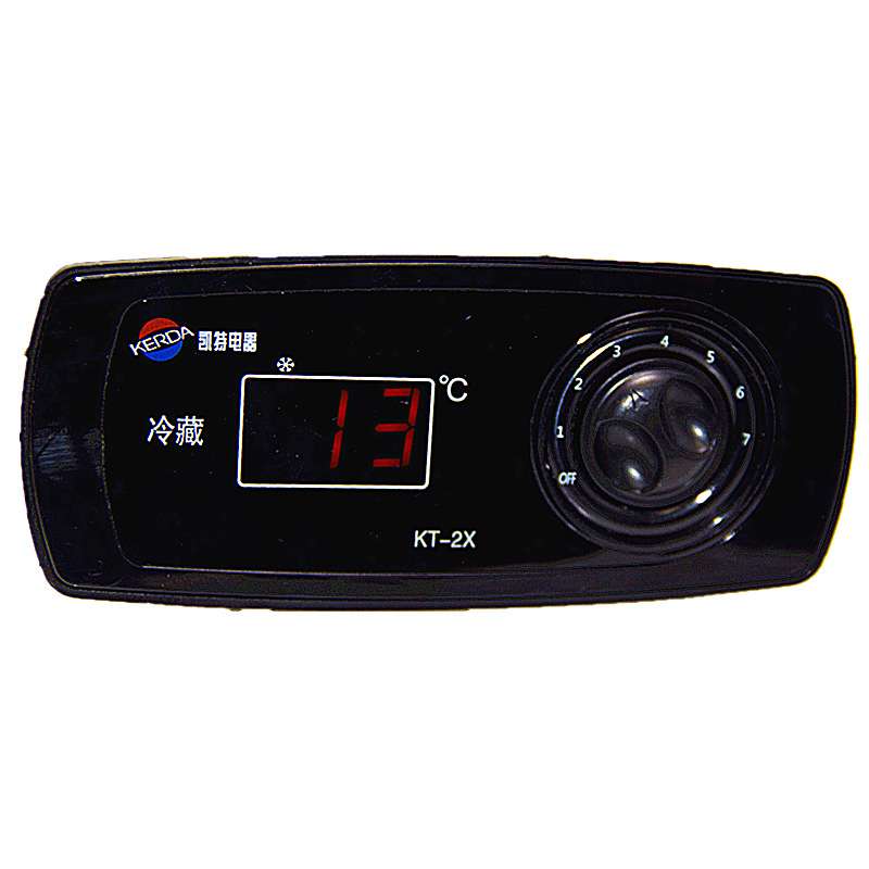 冷冻冷藏冷柜卧轨展示柜中央操作台温度控制器数显电脑温控KT-2X
