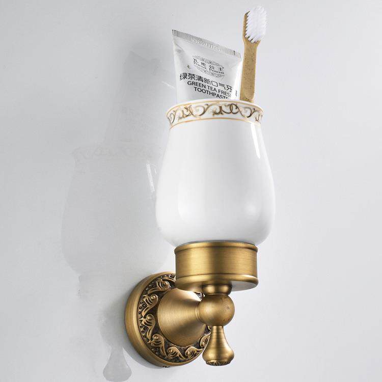 复古卫浴挂件式雕花架底座单杯仿古漱口杯牙刷款杯架单人牙175刷,家庭/个人清洁工具,杯架,淘宝优惠券,粉丝福利购,淘宝优惠卷