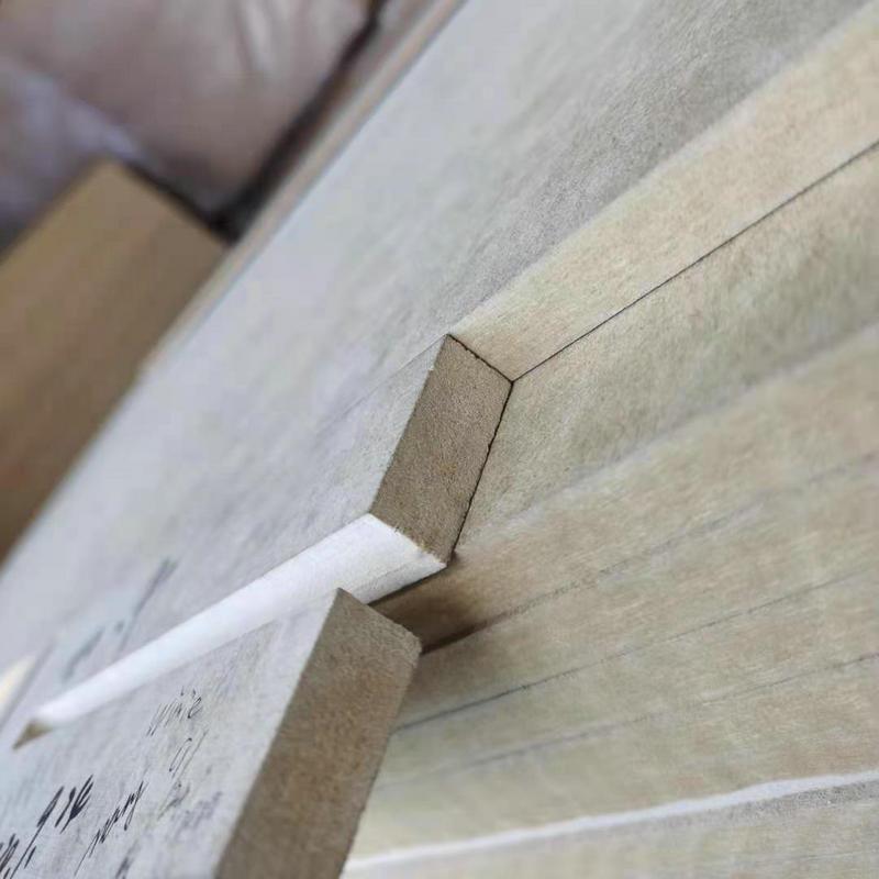 可白色高度宽加纤维板中纤板雕刻桉木三聚氰胺贴面板做KFZ相框背