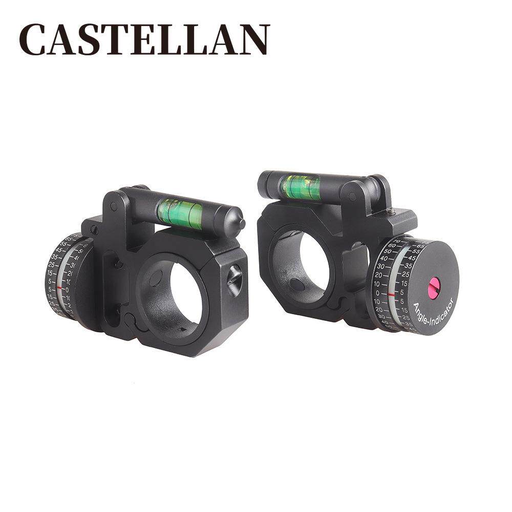 瞄镜平夹具角仪度仪30/水25mm左管径支架金属M5006左右测角度水平