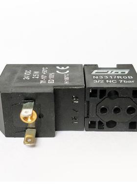 N31/R30Bm意大利FIM汇流板式安装LPY微型电磁阀直动式宽度15m