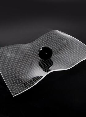 板轻奢部亚克力明MC-TY-32网格果盘样房售楼书透房客厅餐厅桌面软