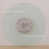 厂家酒店餐盘钢圆化SL 0010玻璃桌形桌面转盘农转家乐大圆桌玻璃