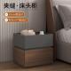 极简床用头柜轻奢高级床边柜现代家简约卧985室意新款 物实木创储