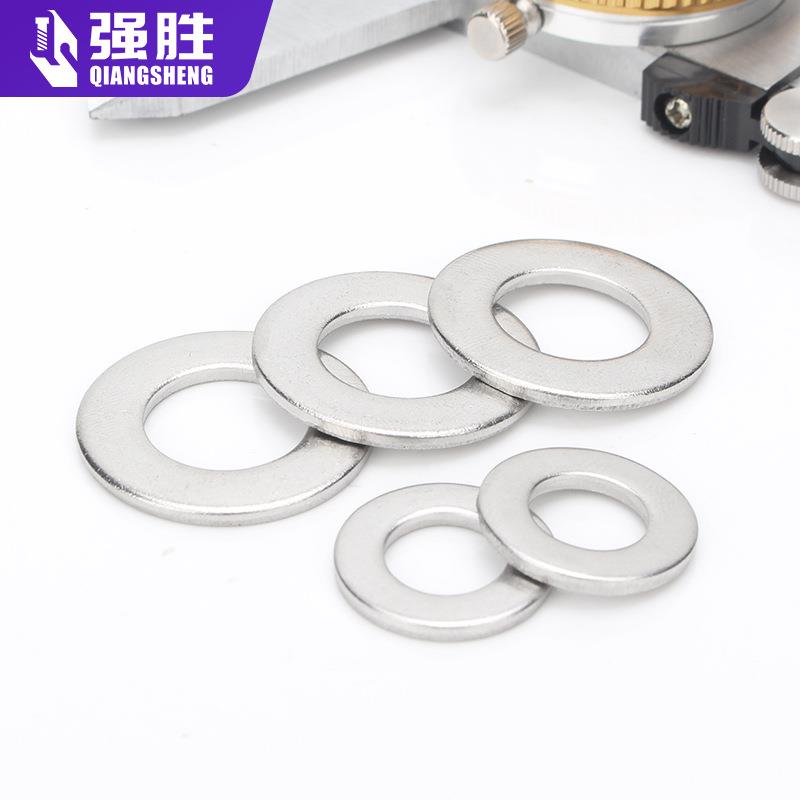 30不锈钢垫片IN12金属平3D垫片圈加厚加大垫片介5子圆形薄4平垫片
