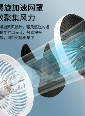 z电风扇家用空气89125y电循环扇摇头落大地扇台地两用扇风音轻风