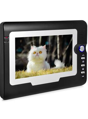 监7寸可视铃别墅用对讲家安门全电话SY810FC1控夜视防雨一对一黑