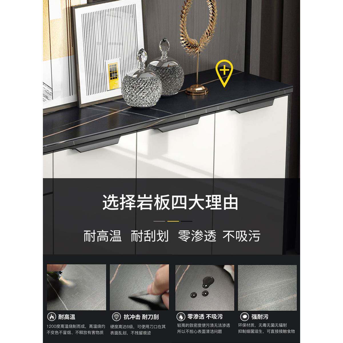 意式鞋柜用门口现代简约大量容收纳入家门厅柜轻户奢阳XM-4051台