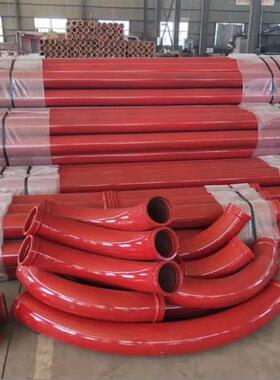 125地送泵管12米5压无缝泵管混凝土输泵管3高双层ALT耐磨管