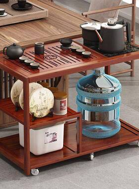 移动茶小茶台家用烧茶水柜LPI中式茶几桌阳台茶具套装水壶一体新