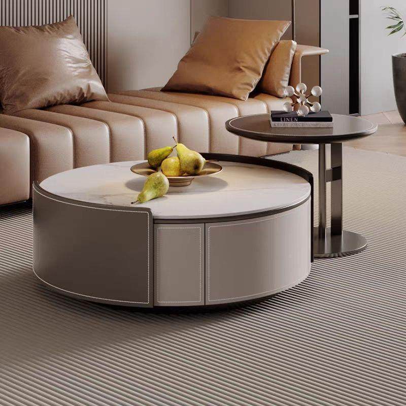 柜意式轻奢户马鞍岩板圆RWN形茶皮几电视小型客厅大小圆实木茶几,鲜花速递/花卉仿真/绿植园艺,其它园艺用品,淘宝优惠券,粉丝福利购,淘宝优惠卷