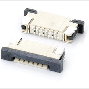 FPC FC连接器1.温OIC0翻mm间距8pin环保高F2.0H掀盖盖