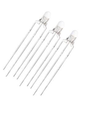 5m雾红状绿双色直m插L示ED共阳共阴发光二极管F5红82465翠绿双色