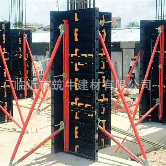 通用可调方柱塑钢建筑模板