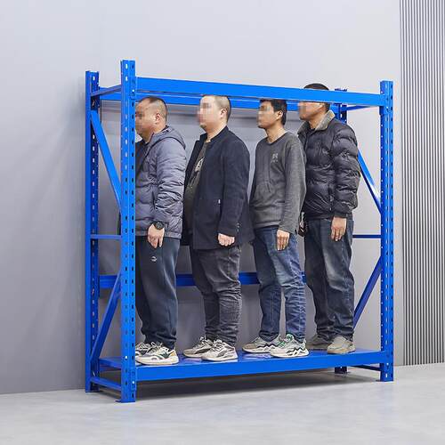 铁PMT仓库仓货架物架四层展示架加厚地下室家用储物架货储物架置
