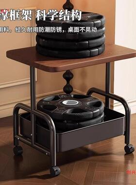 桌小茶几可移JTD客动厅发边几角边几滑轮迷你茶桌简约卧室边桌沙