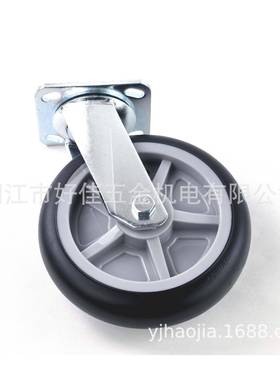 源头直供00X50mRm静弧音2面黑色HJ829200B款TP万向脚轮