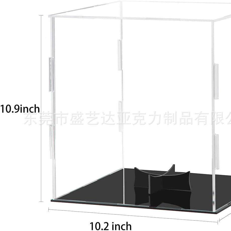 亚克力橄球展示榄可拆装足球棒球收架防尘储盒物盒篮球收纳藏NOS