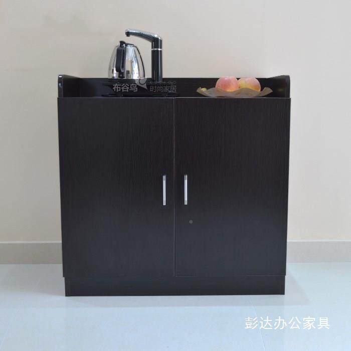 办净公室茶水柜纯水桶柜饮水茶机柜客厅茶水PMS台几碗柜储物柜泡