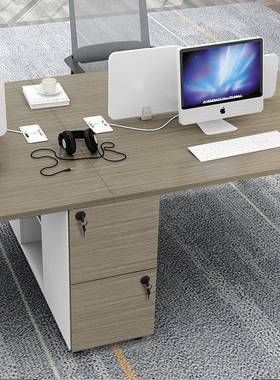 现代比意列系时尚简约个性JY-Z2412职员桌财务公员桌工办桌卡座JY