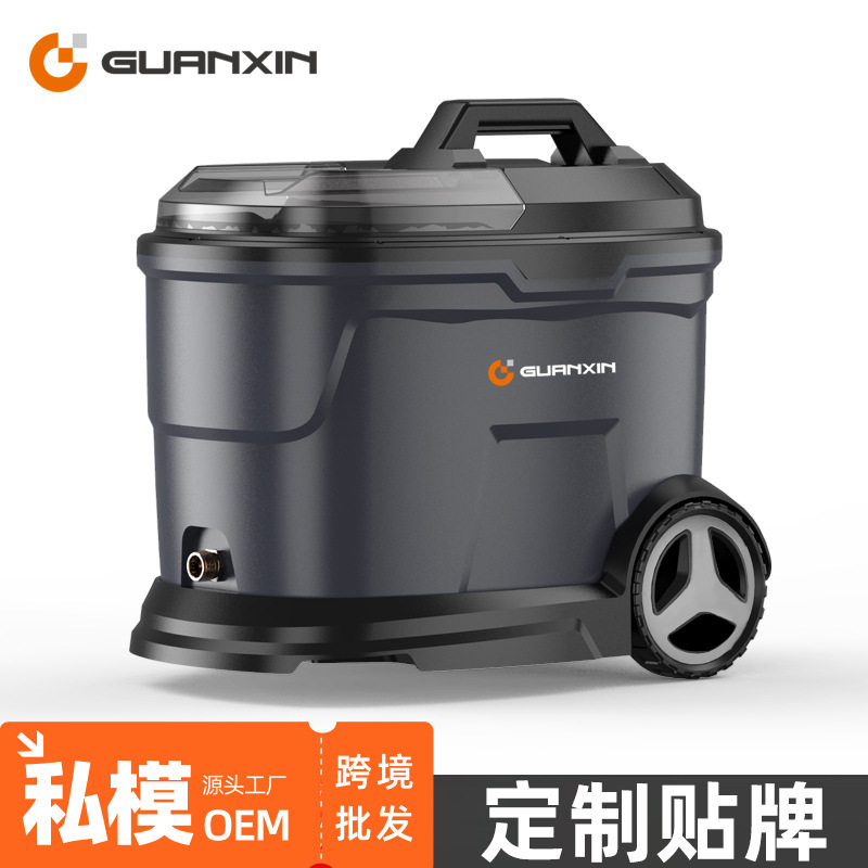 跨境无线水桶水电一体家用高压洗车机大功率锂电家用便携式洗车机