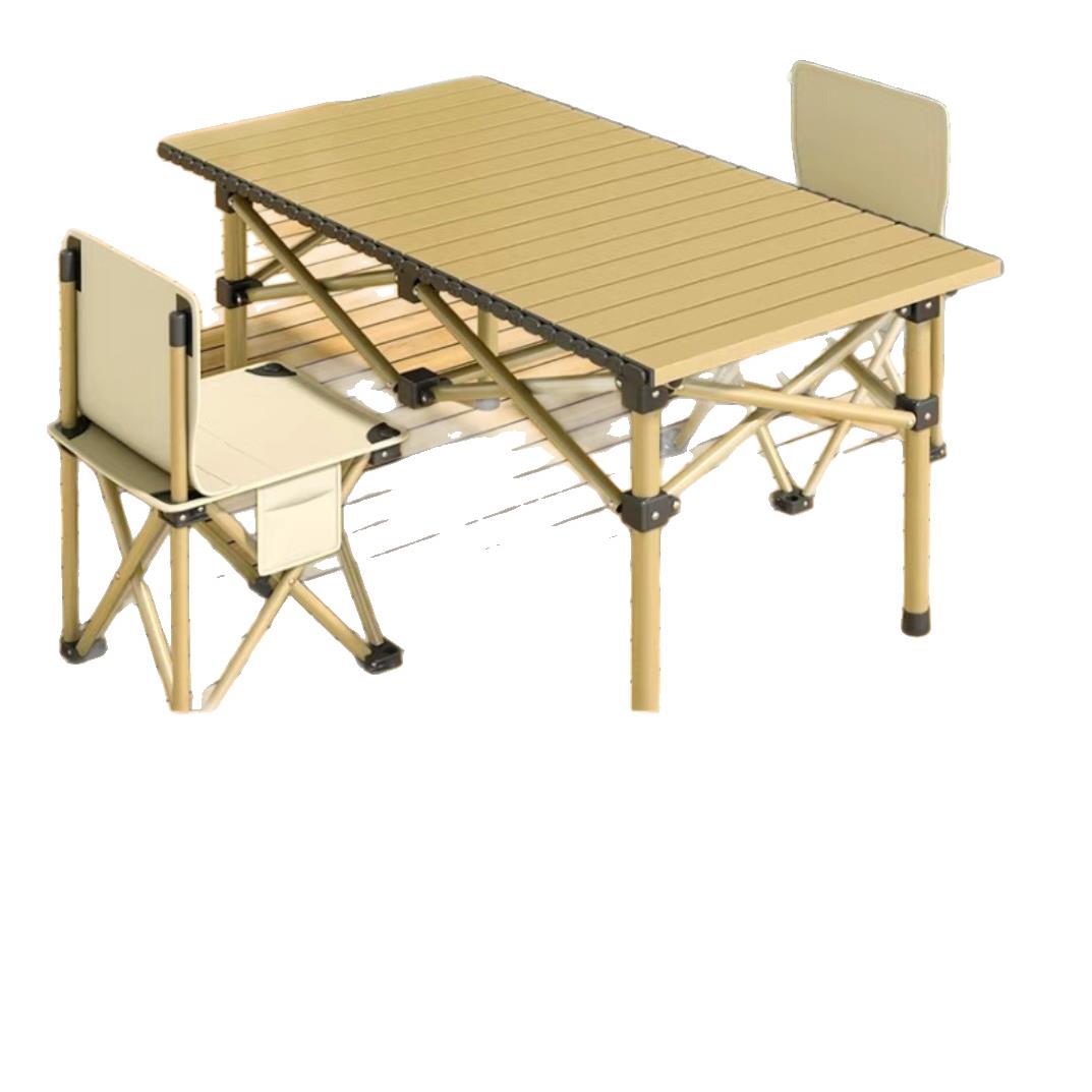 户外折叠桌椅套装IRY120桌加把大号39野椅子三2套送收纳包餐铝件