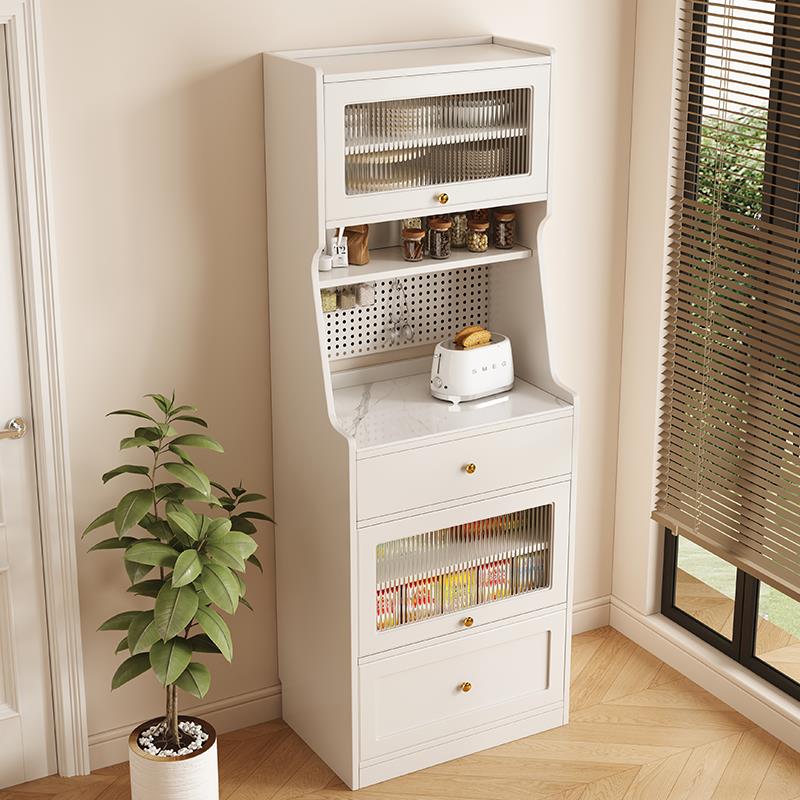 木3V5实餐Y边家柜小户型用现代简约一体靠墙UEC茶水柜厨房储物柜