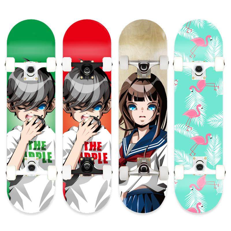 滑板专业板四轮整板高配动作板双翘板成人儿童初学者男女生刷街板,纺织面料/辅料/配套,纺织机械配件,淘宝优惠券,粉丝福利购,淘宝优惠卷