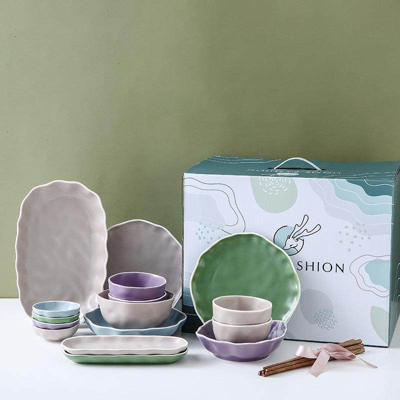 北欧风家用小清新陶瓷餐具套装米饭碗盘子碟子菜盘面碗汤碗深浅盘,纺织面料/辅料/配套,纺织机械配件,淘宝优惠券,粉丝福利购,淘宝优惠卷