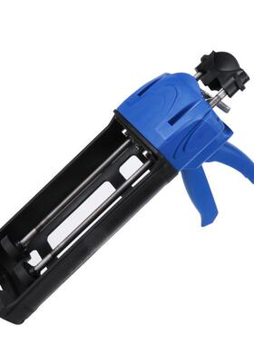 美缝剂双管胶枪蓝色真瓷胶双杆省力助力胶枪工400ml双组份1：1装