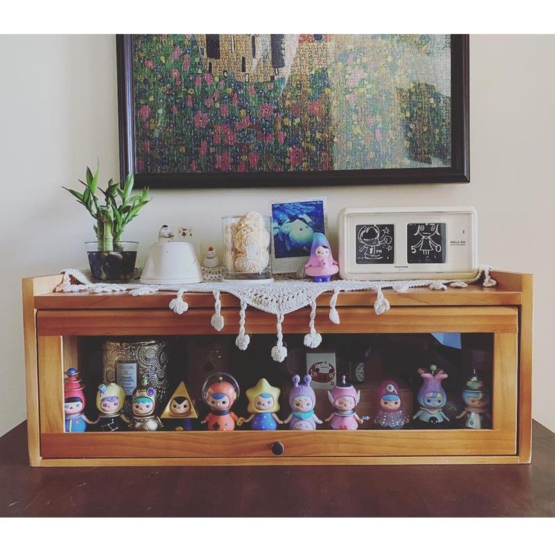 日式碗房小餐柜实木迷你玻璃Y-567863门柜餐桌厨储物面柜桌餐边储