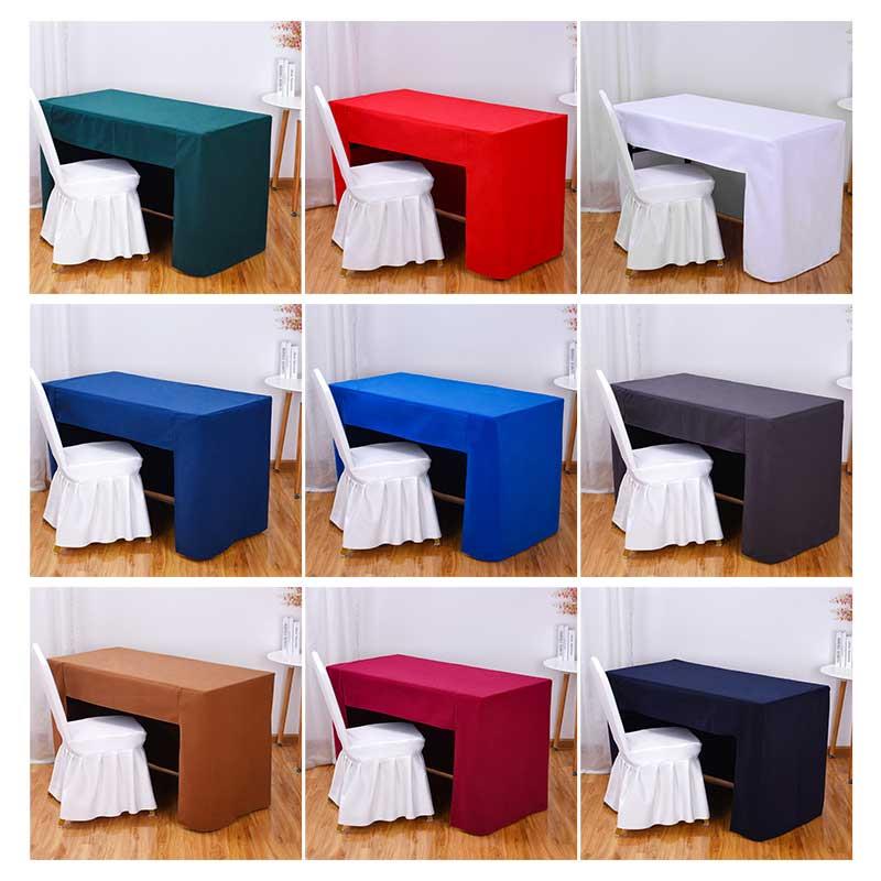 会议桌桌布长方形定制加厚布端会高议台酒店会议台桌003尼桌罩呢