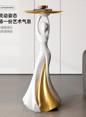 艺件落地M11389轻奢高级客边几术沙发旁边电视柜家摆居装饰品乔迁