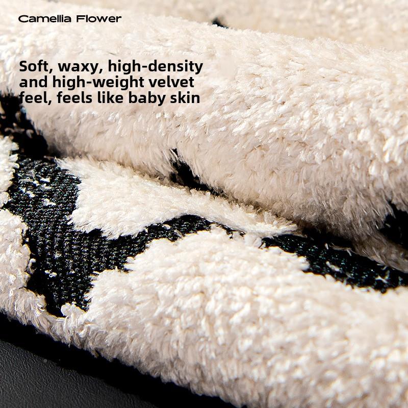 异形直排沙发QDS垫秋冬沙发布20片24年新盖款一式加厚毛绒不规则