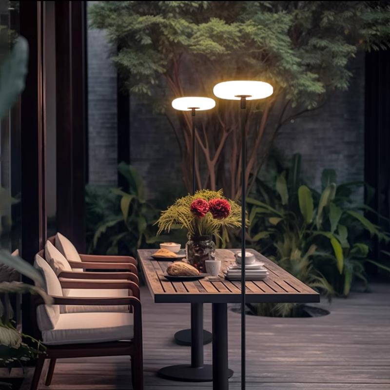 户外防高碧格格灯水太阳能草坪酒民宿充店电别花墅园庭院露营可移