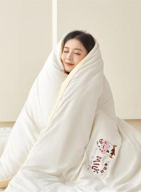 被子冬被加厚暖春秋被秋冬季宿舍芯调被棉被空絮JZ-02411褥冬天单
