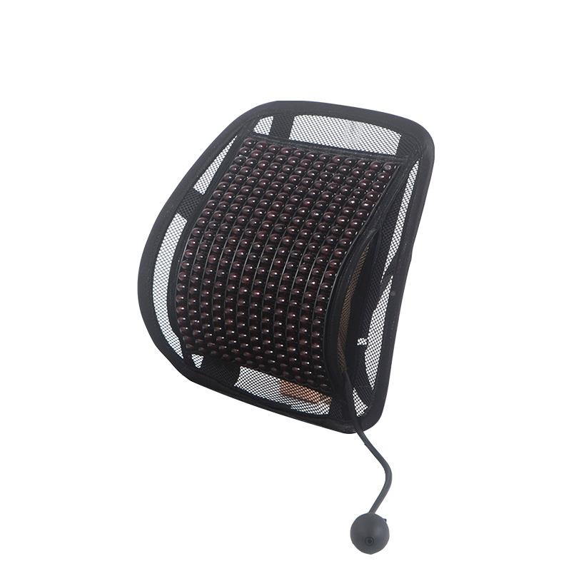 夏季木珠靠透气护腰靠垫室办腰公MZD075久坐决明子靠背夏垫天车座