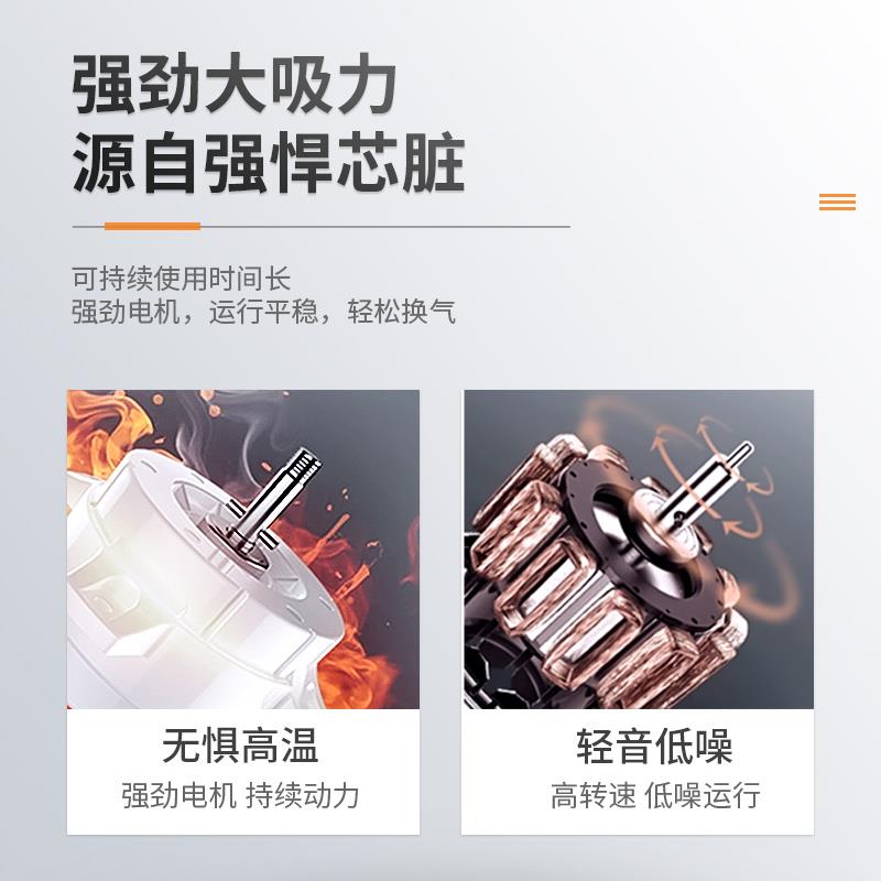 排气扇静排音厨房家商用排风机窗墙壁换气6寸 \/8扇化妆室叶式强